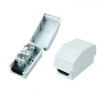 Коробка КВ-РПКВ-1-D распределительная пластиковая внешняя, емкостью - 1 пара