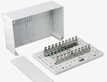 Распределительная коробка Connection Box 301А c монтажным хомутом на 10 LSA-PLUS модулей